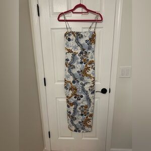 Reformation Frankie Linen Dress